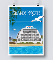 Affiche La Grande-Motte