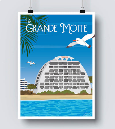 Affiche La Grande-Motte