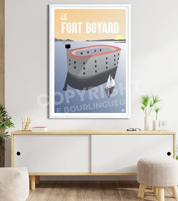 Affiche le fort Boyard