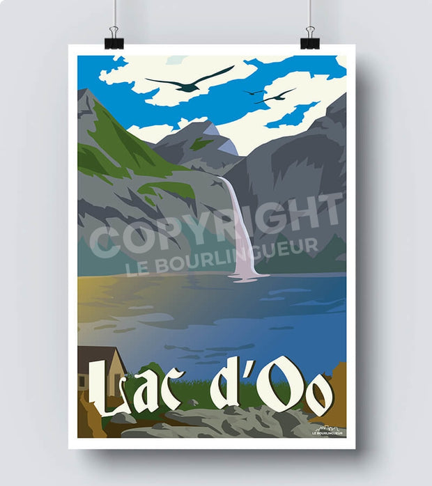 Affiche Lac d'Oô
