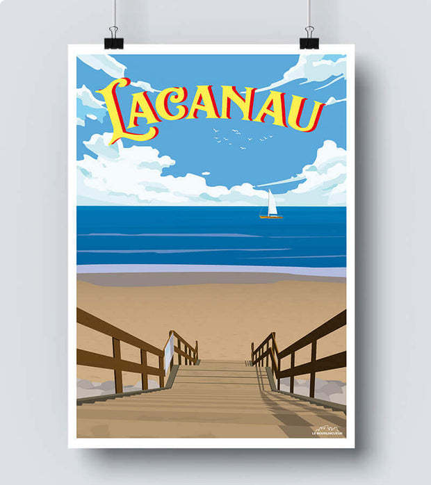 Affiche Lacanau