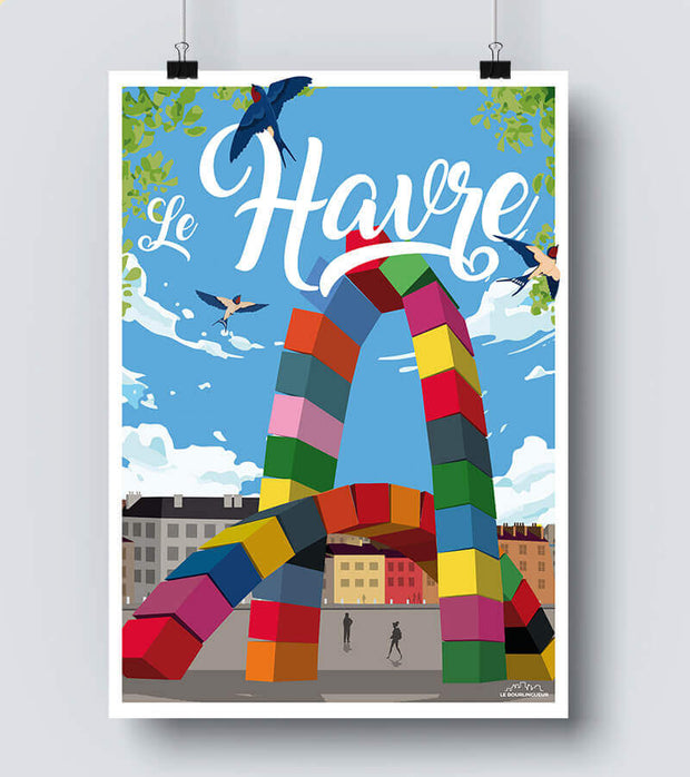 Affiche Le Havre