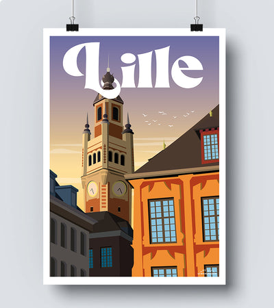 Affiche Lille