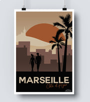 Affiche Marseille