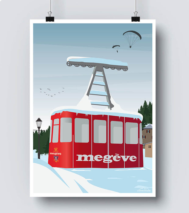 Affiche Megève