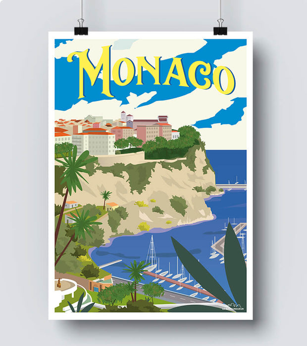 Affiche Monaco
