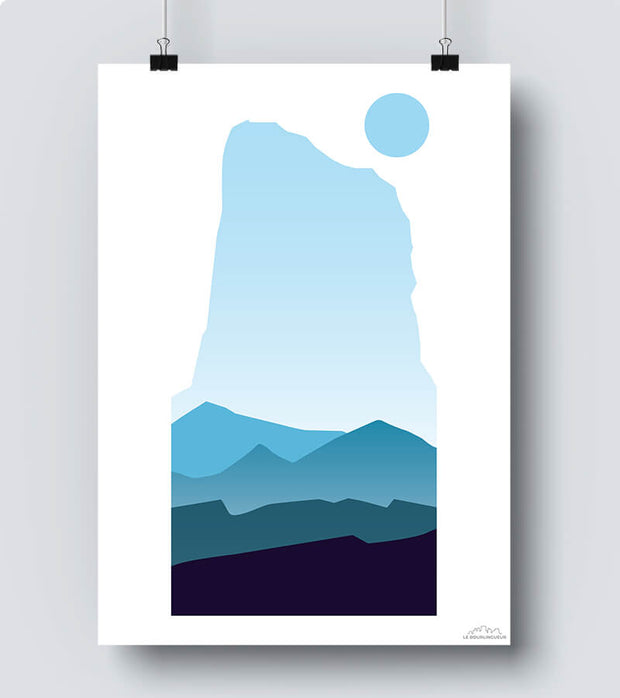 Affiche Mont Aiguille