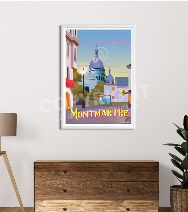 Affiche Montmartre