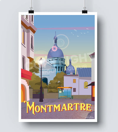 Affiche Montmartre