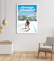 Affiche Orange Montisel