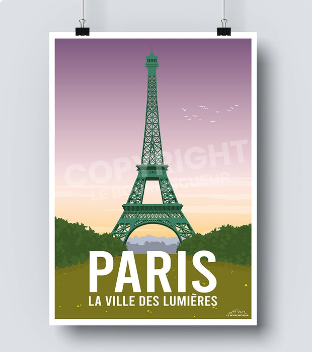 Affiche Paris vintage