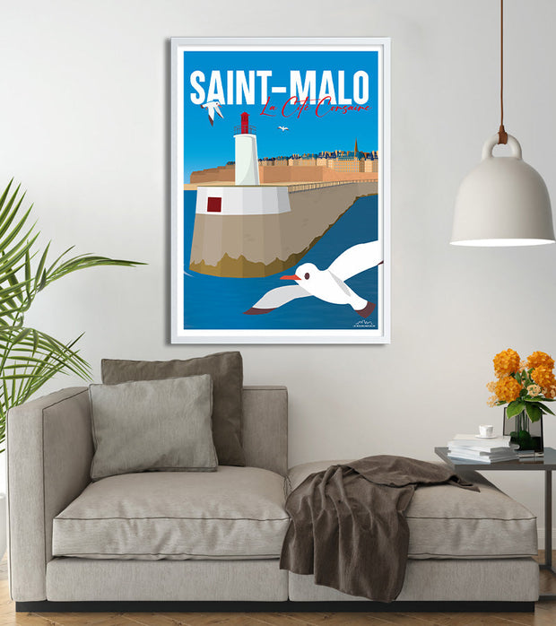 Affiche Saint-Malo