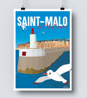 Affiche Saint-Malo la cité corsaire