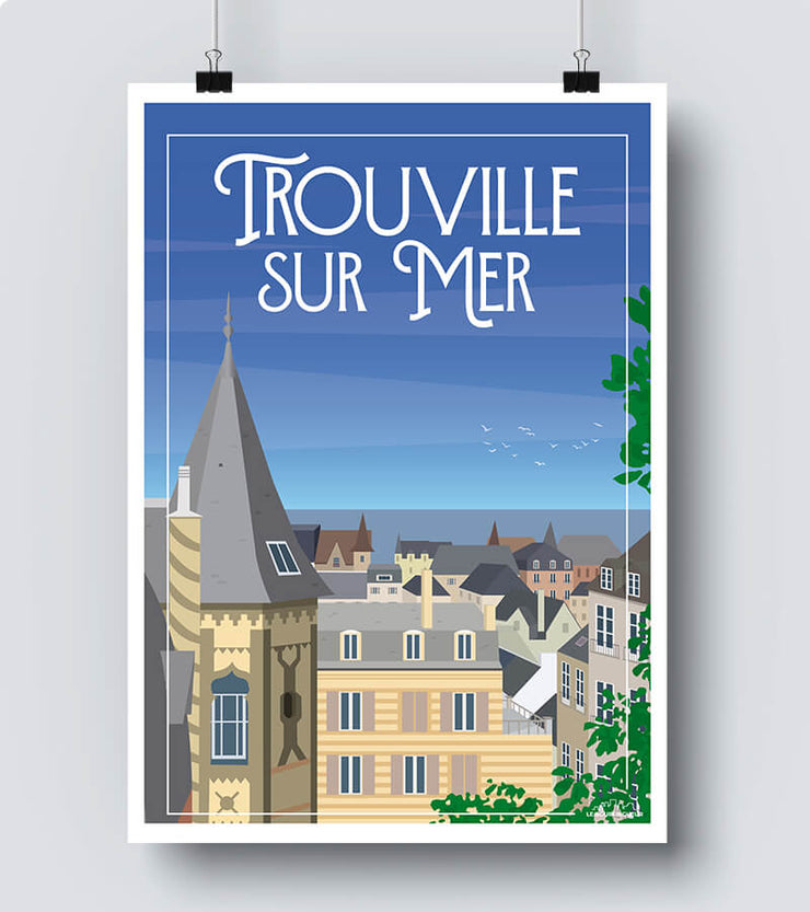 Affiche Trouville-sur-Mer