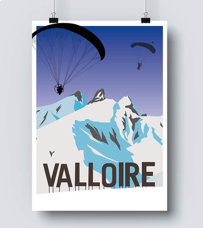 Affiche Valloire