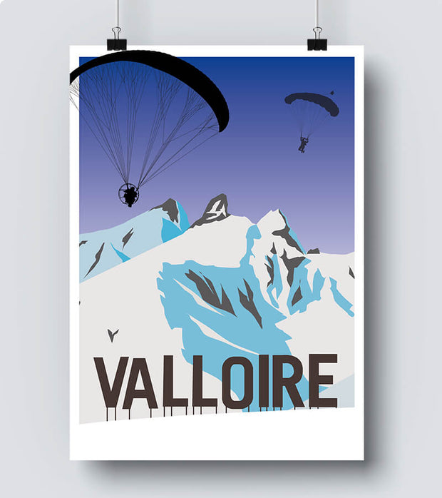 Affiche Valloire