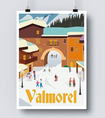 Affiche Valmorel