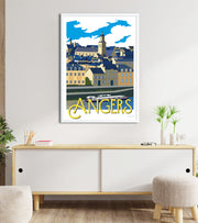 Affiche ville Angers