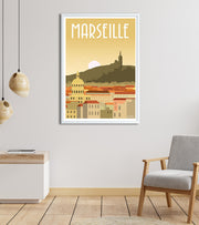 Affiche ville Marseille