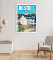 Poster Roscoff travel poster