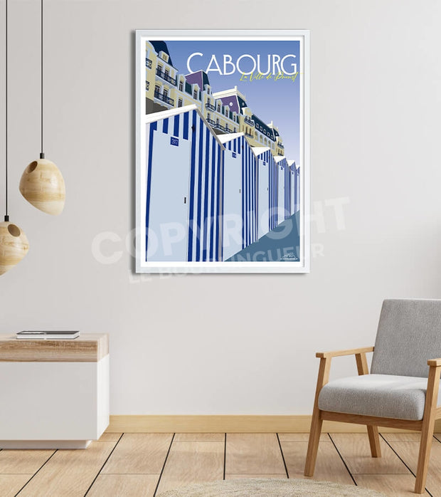 Affiche vintage Cabourg
