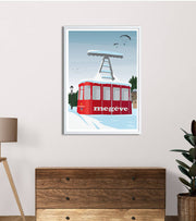 Affiche Megève