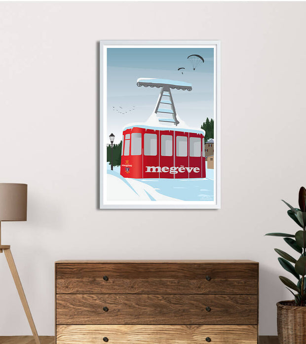 Affiche Megève