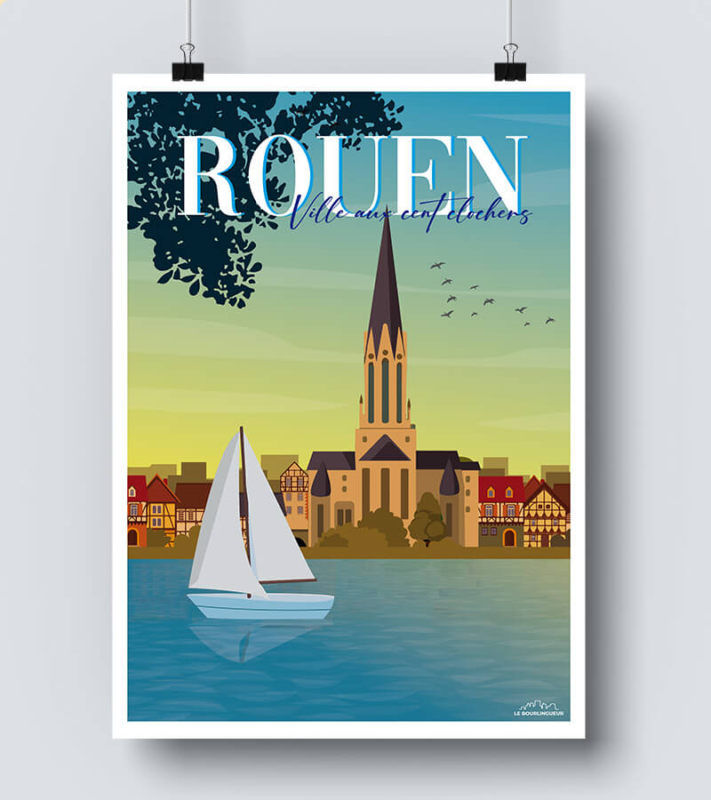 Affiches Normandie – L'Atelier du Poster