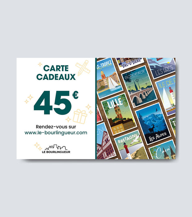 Carte cadeau le Bourlingueur