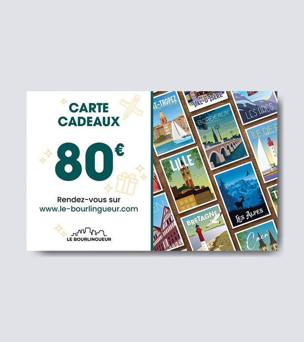 Carte cadeau le Bourlingueur