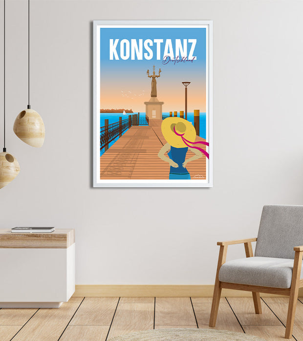 Poster allemagne vintage
