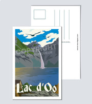Carte Postale Lac d'Oô