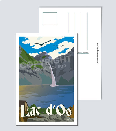 Carte Postale Lac d'Oô