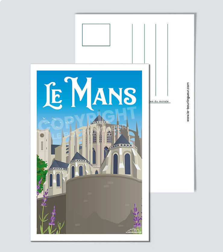 Carte Postale Le Mans