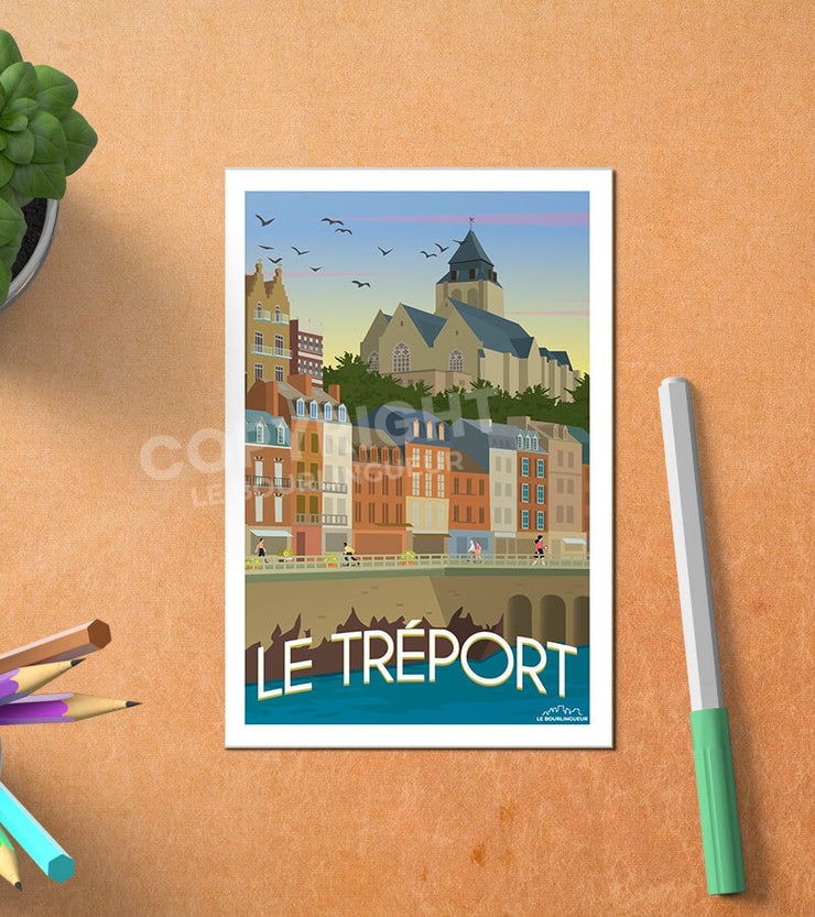 Carte Postale Le Tréport