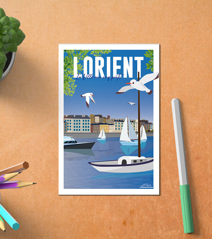 Carte Postale Lorient