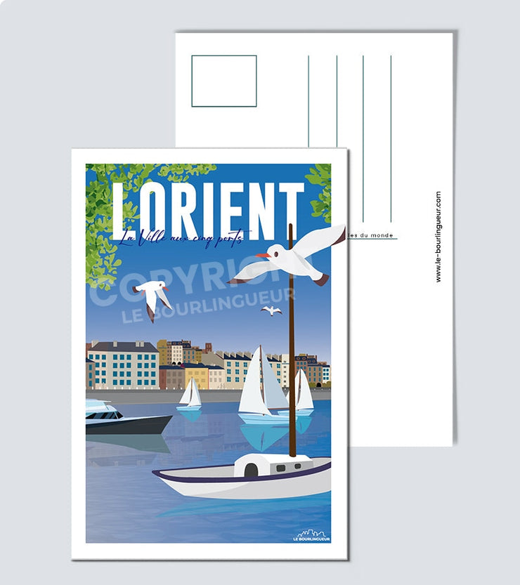 Carte Postale Lorient