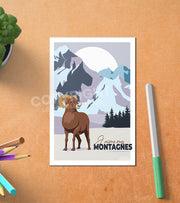 Carte Postale Jaime Mes Montagnes Postale