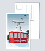 Carte Postale Megève