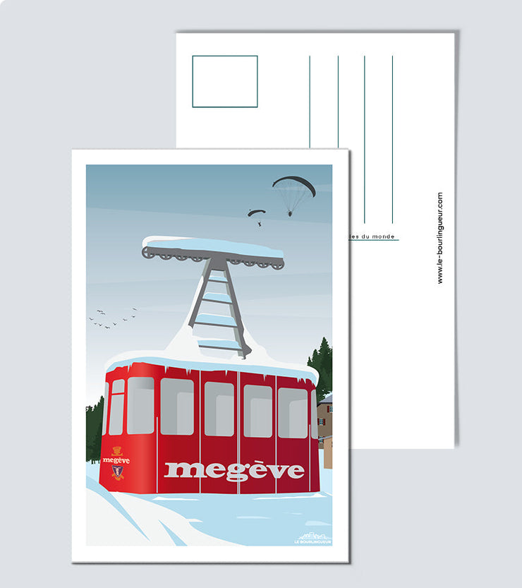 Carte Postale Megève