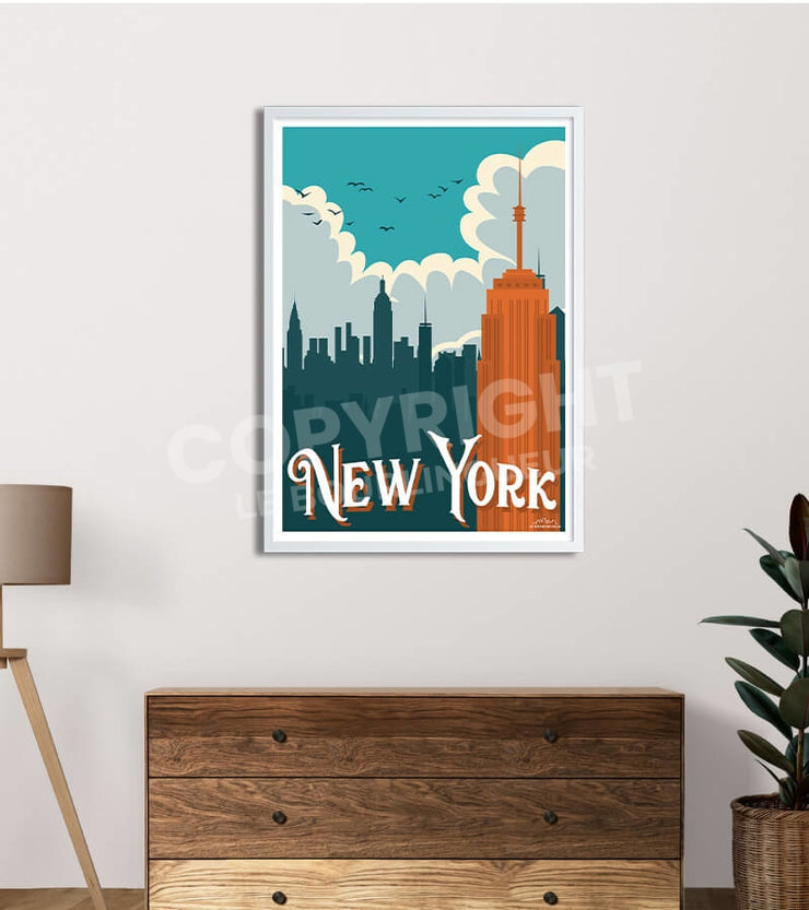 poster new york city 