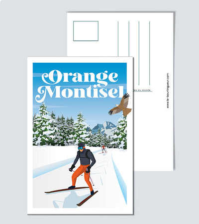 Carte Postale Orange