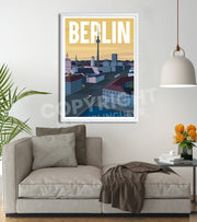 Poster vintage Berlinois 