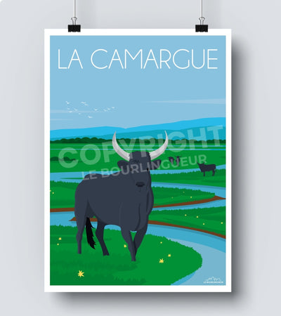 Affiche Camargue