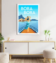 Affiche Bora-Bora - Polynésie Française Poster