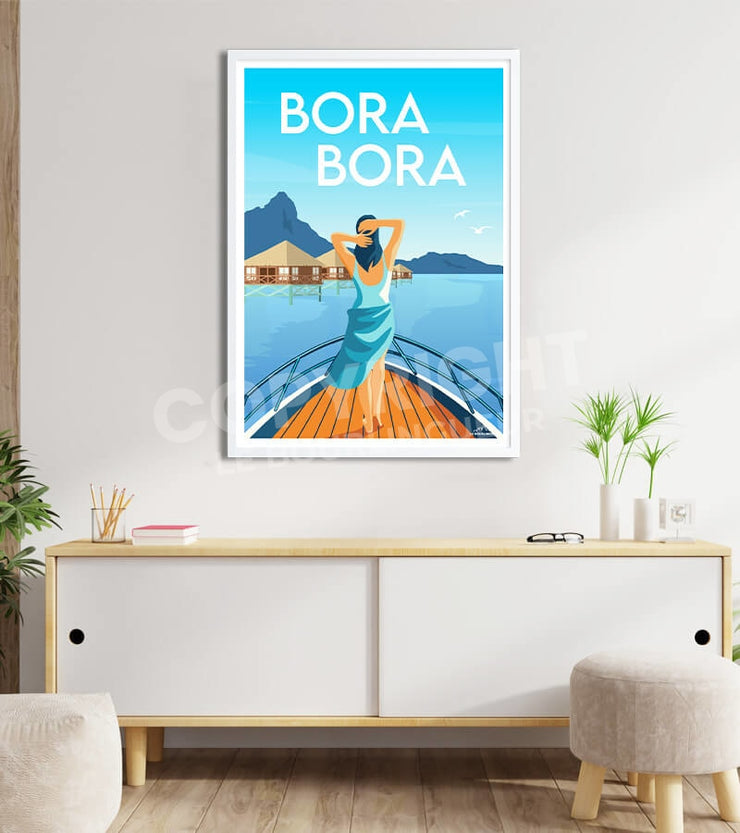 Affiche Bora-Bora - Polynésie Française Poster