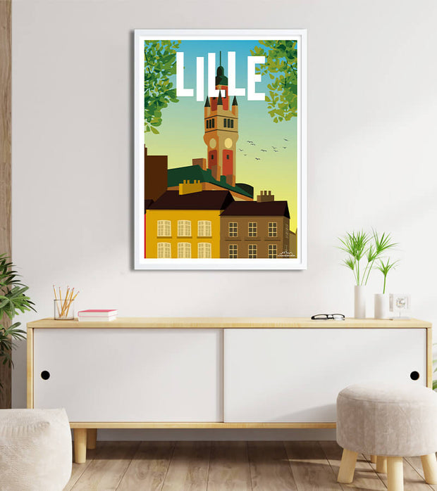 poster beffroy vintage