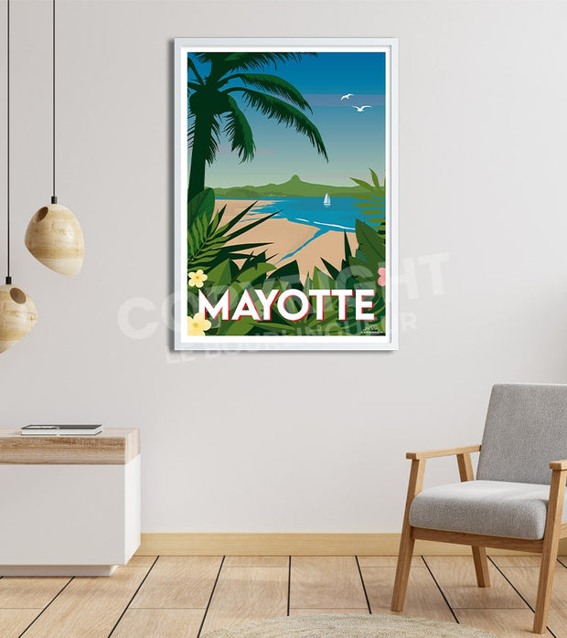Poster outremer Mayotte