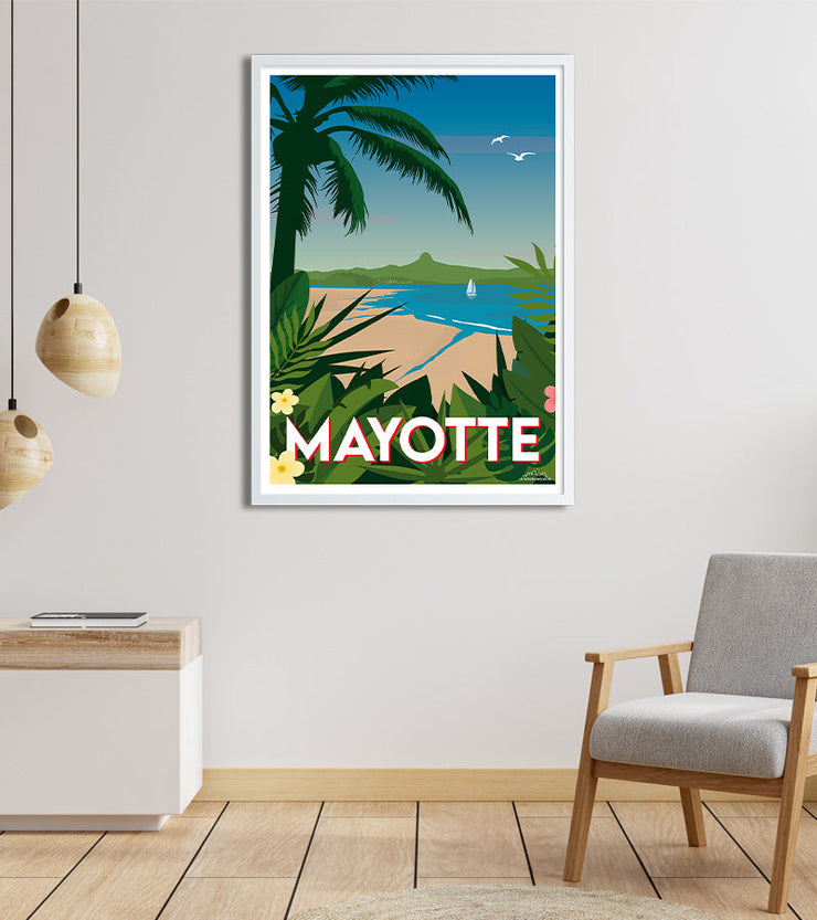 Poster outremer Mayotte