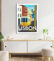 Poster travel poster Lisbon